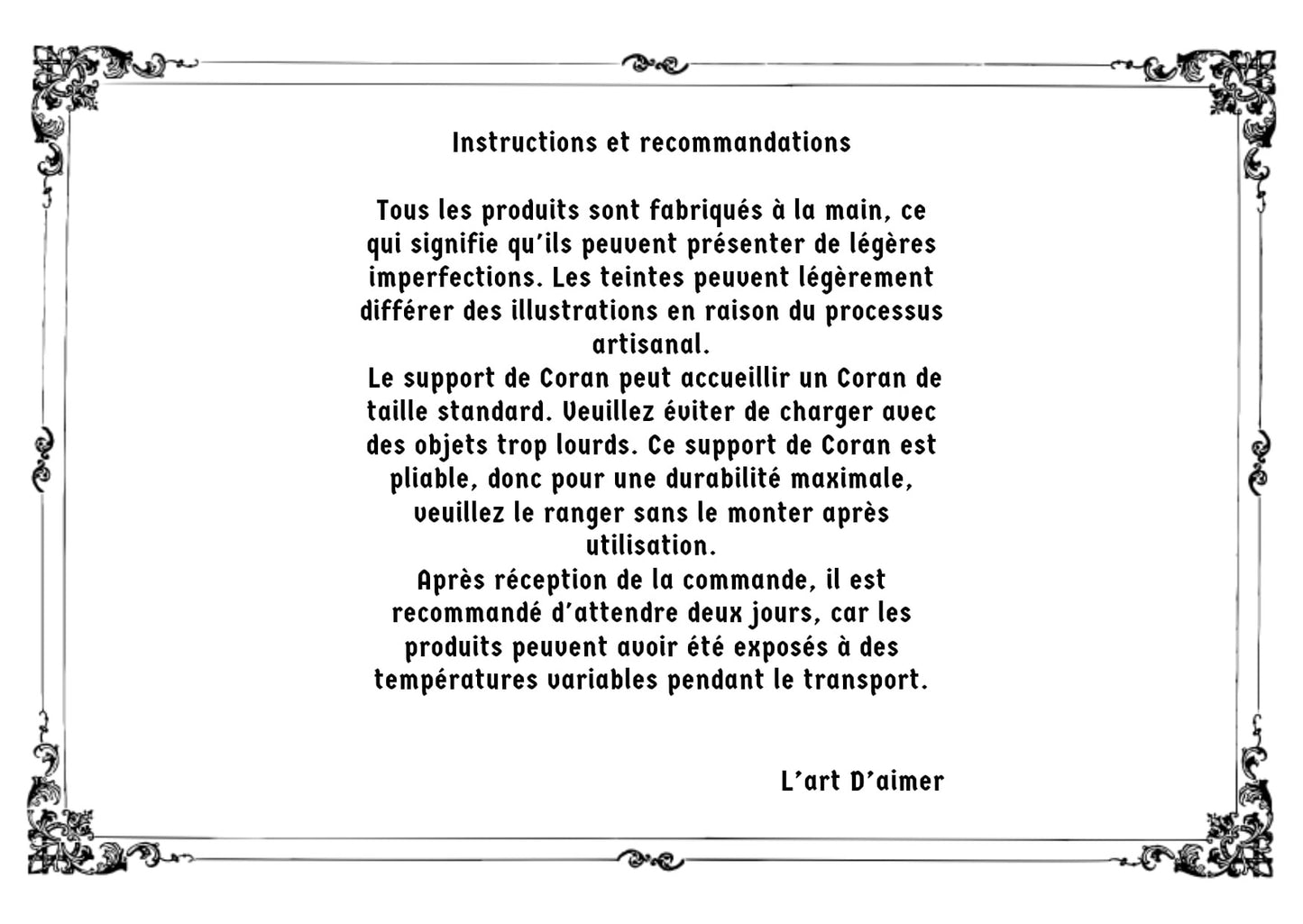 Support de livre Ao ciel