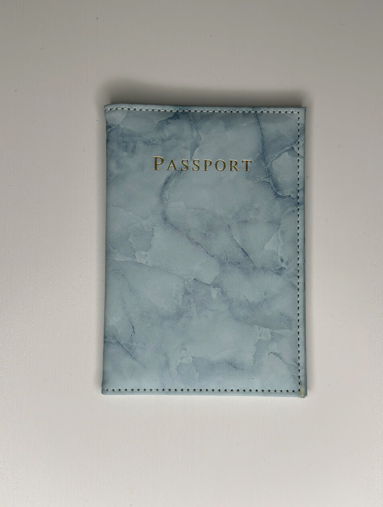 Protège passeport Marbre